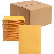 Bubble/Shipping - #7 - 14 1/4" Width x 20" Length - Self-sealing - Kraft - Kraft - 1 / Carton