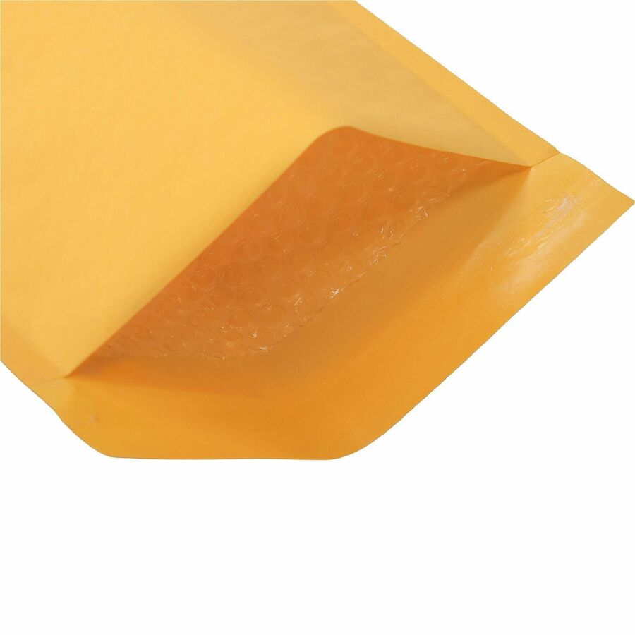 Bubble/Shipping - #1 - 7 1/4" Width x 12" Length - Self-sealing - Kraft - Kraft - 1 / Carton