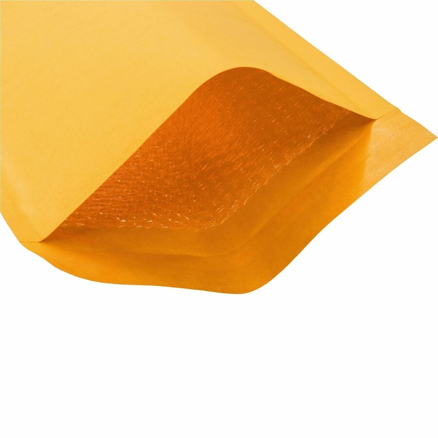 Bubble/Shipping - #3 - 8 1/2" Width x 14 1/2" Length - Self-sealing - Kraft - Kraft - 1 / Carton