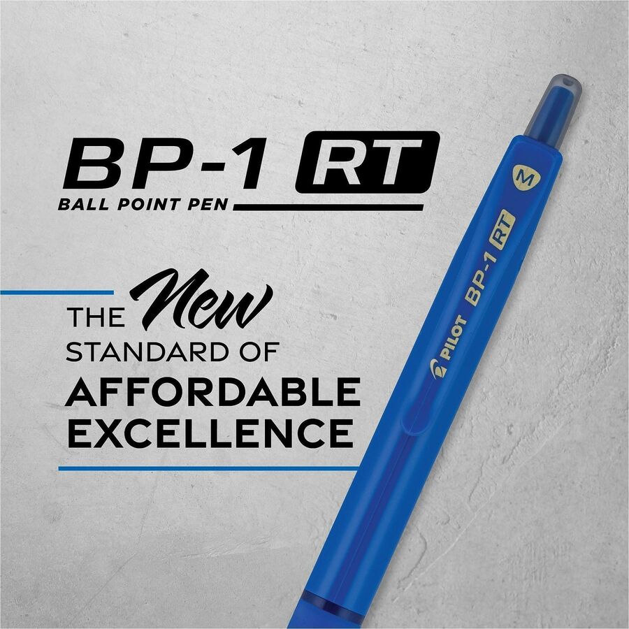 Pen;Ballpoint;Bp1Rt;Blu;Med