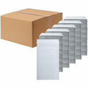 Bubble/Shipping - #000 - 4" Width x 8" Length - Self-sealing - White - Polyethylene - 1 / Carton