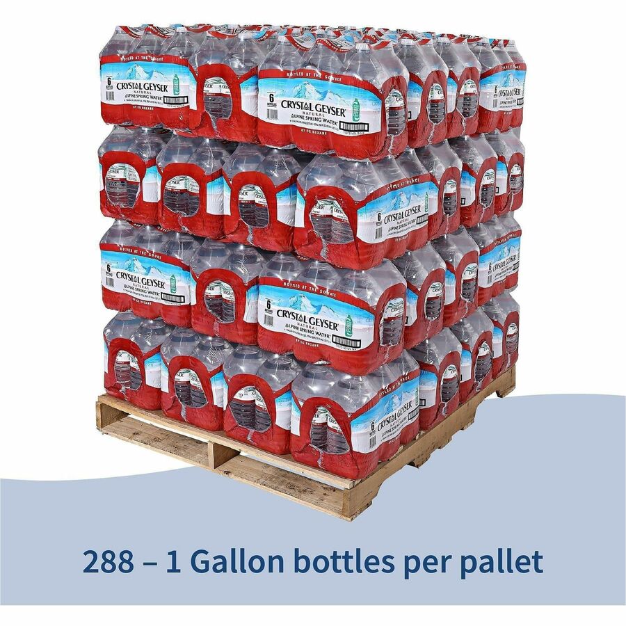 Crystal Geyser Alpine Bottled Spring Water