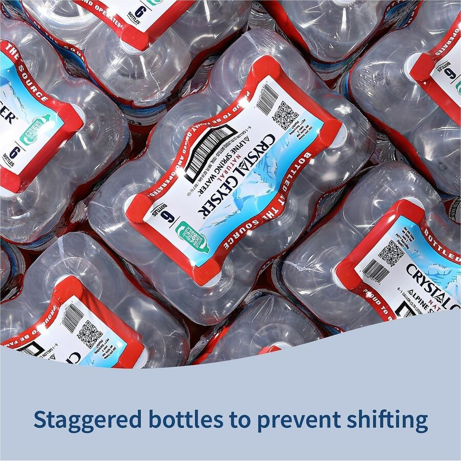 Crystal Geyser Alpine Bottled Spring Water