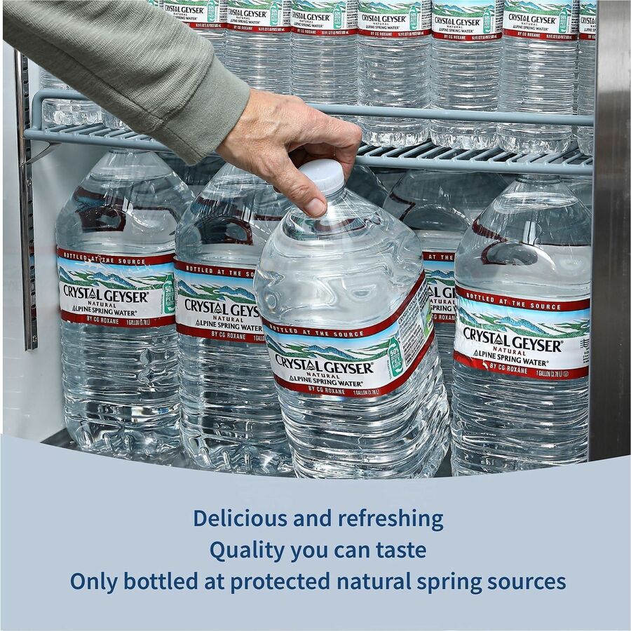 Crystal Geyser Alpine Bottled Spring Water