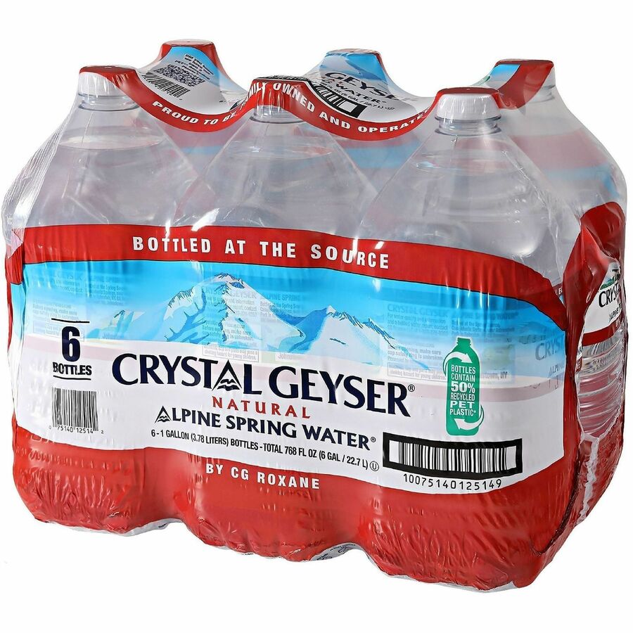 Crystal Geyser Alpine Bottled Spring Water