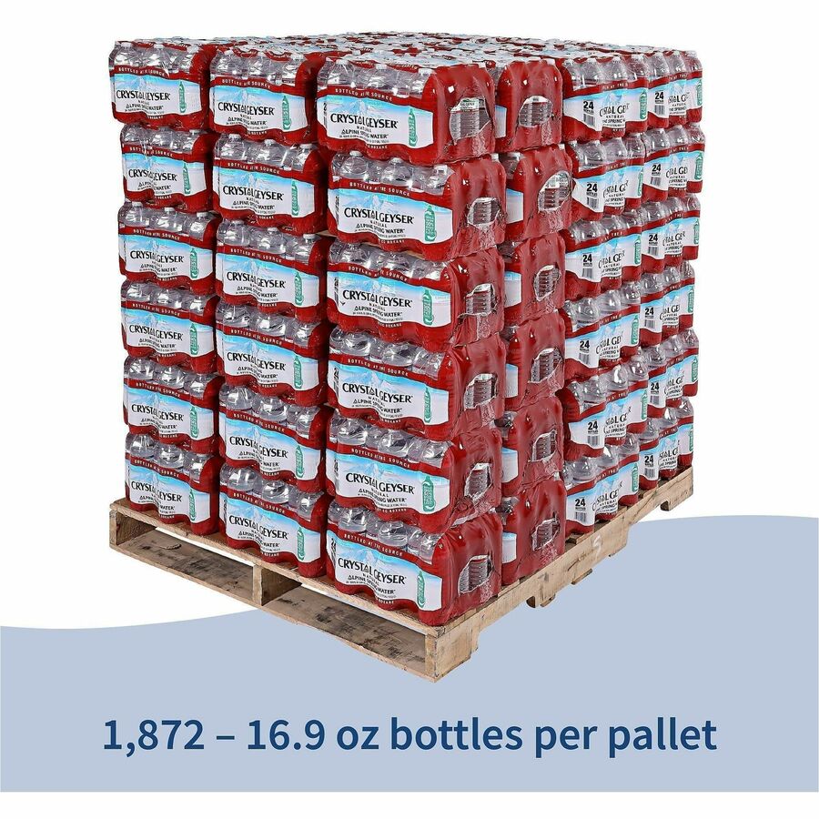 Crystal Geyser Alpine Bottled Spring Water