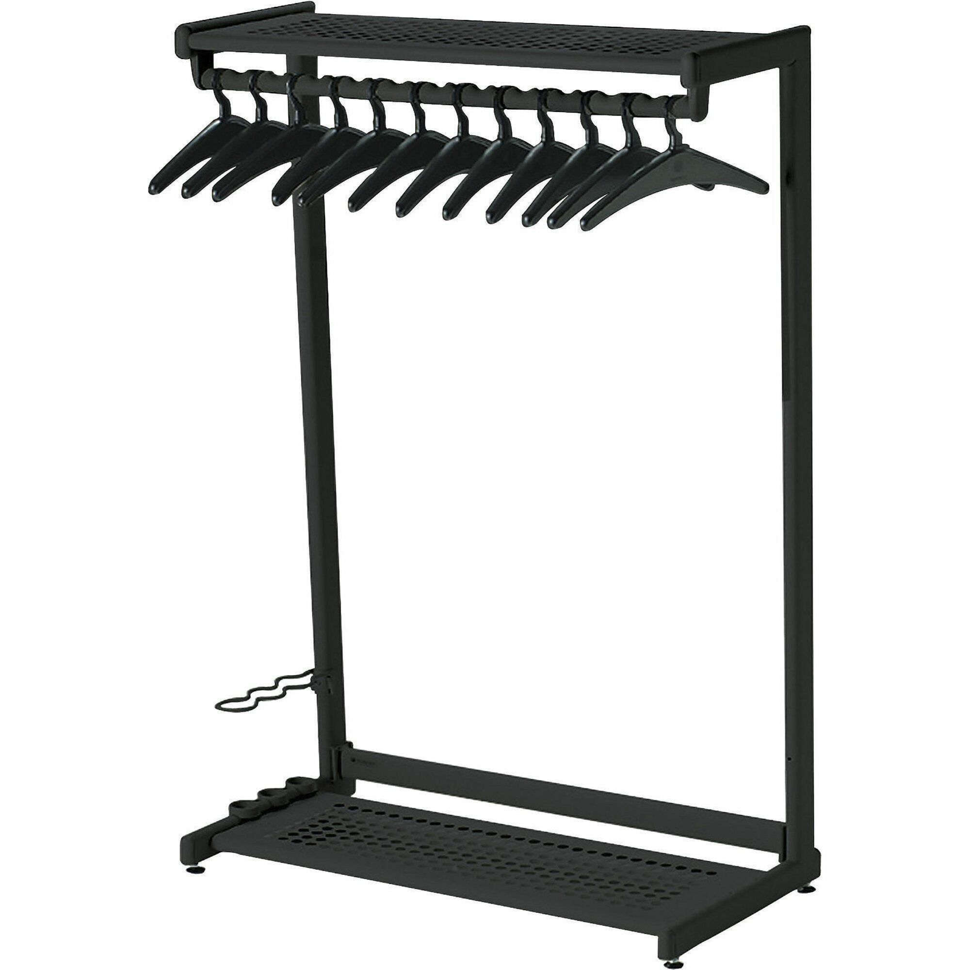 Contemporary/Modern - 48" Width x 61.50" Height - Black - 1 Each