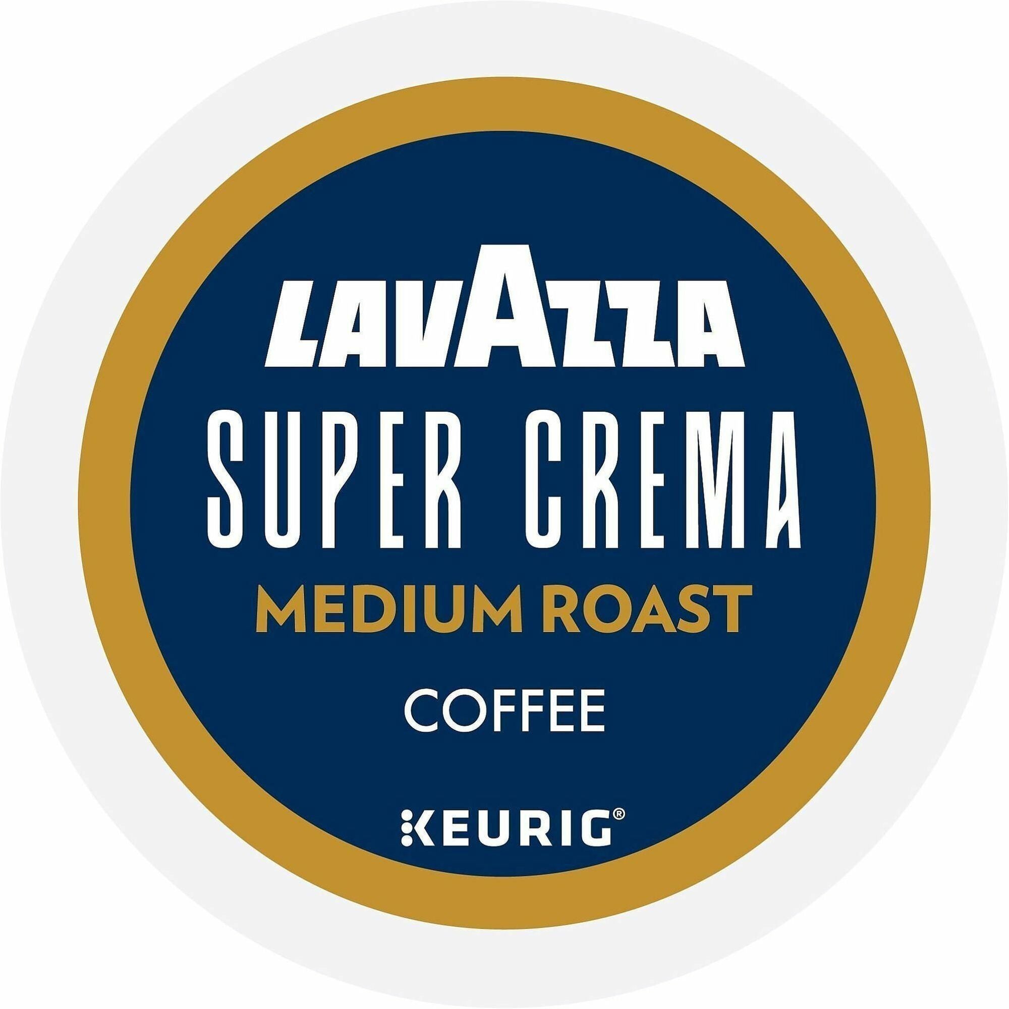 Lavazza K-Cup, Pod, Ground Super Crema K-Cup Coffee Pods