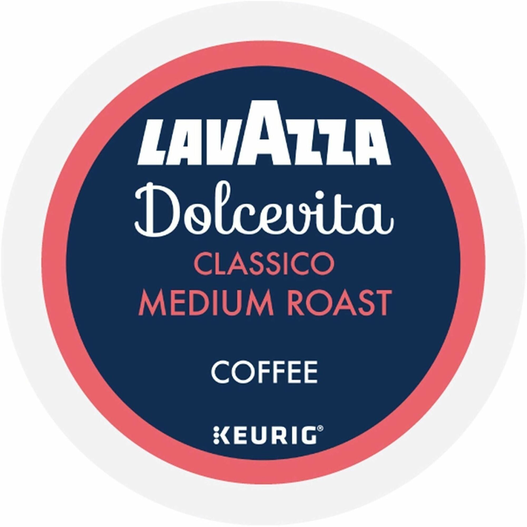Lavazza K-Cup, Pod, Ground Dolcevita Classico K-Cup Coffee Pods