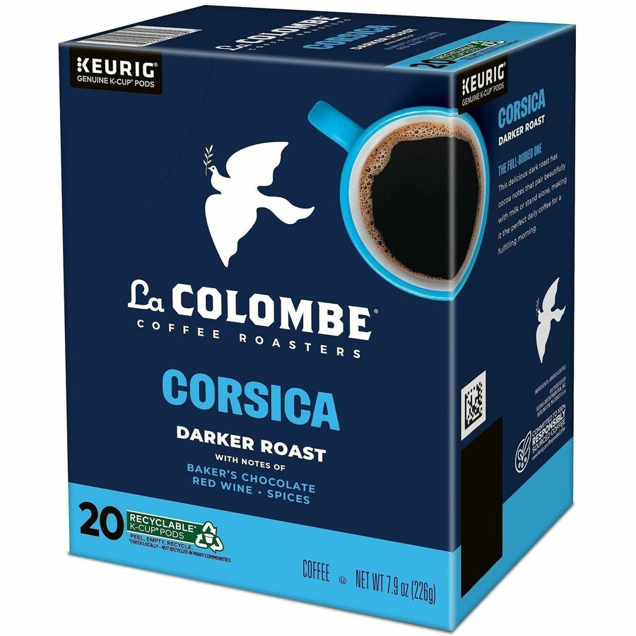 La Colombe K-Cup, Pod, Ground Corsica K-Cup Coffee Pods