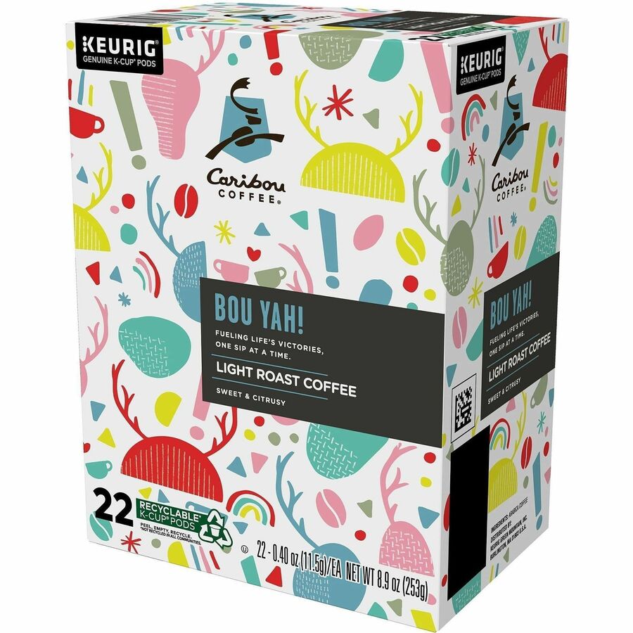 Caribou Coffee&reg; K-Cup, Pod 'Bou Yah! Blend K-Cup Pods
