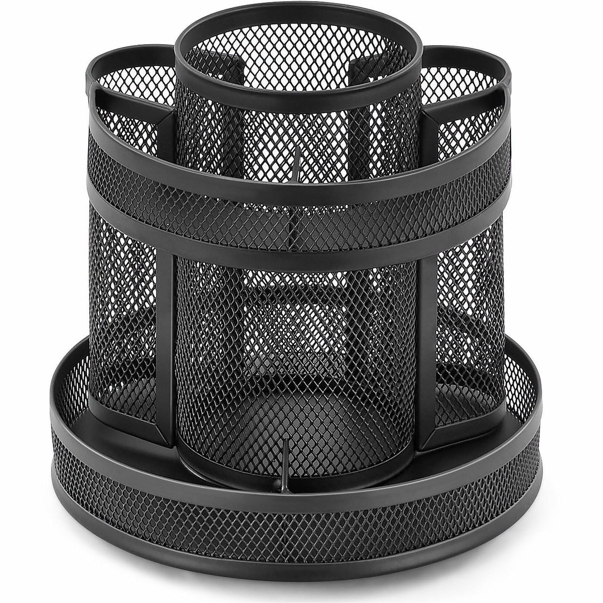 Organizer;Mesh;Rotary;Bk