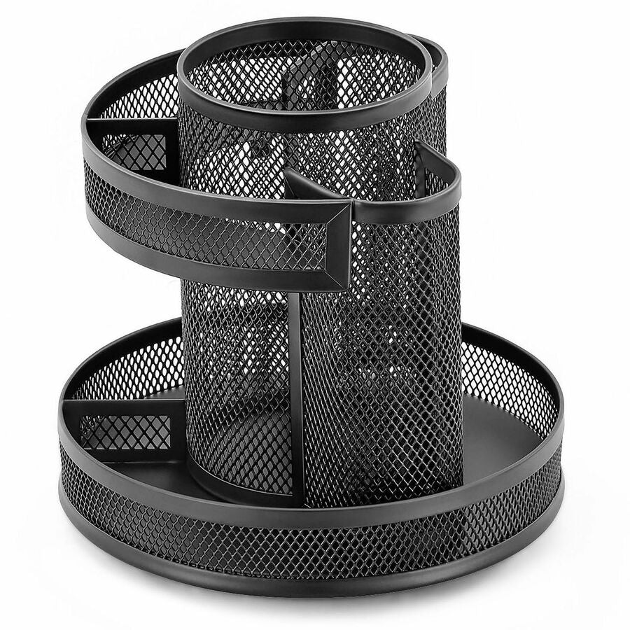 Organizer;Mesh;Rotary;Bk