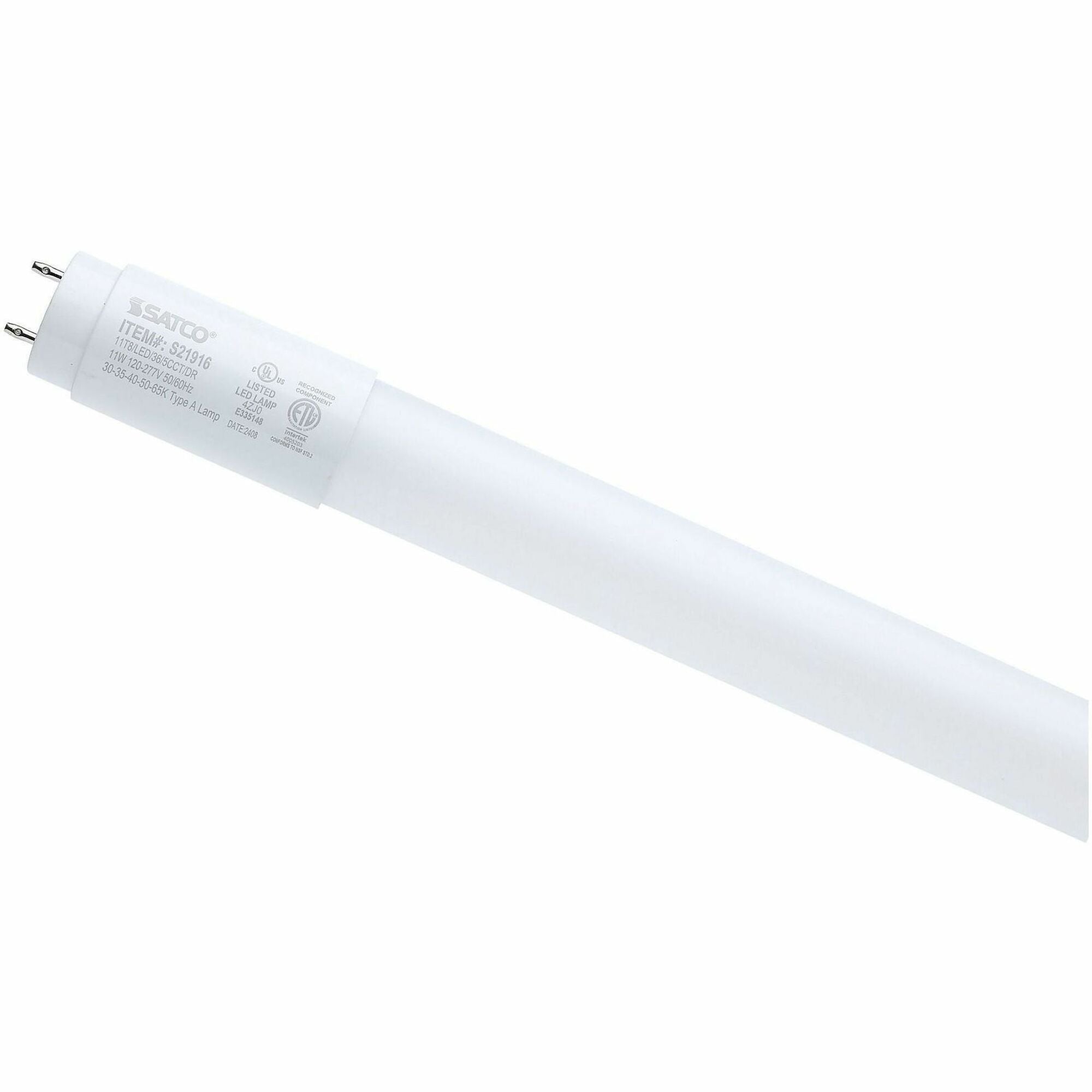 Satco LED Type-A T8 Tube Bulbs