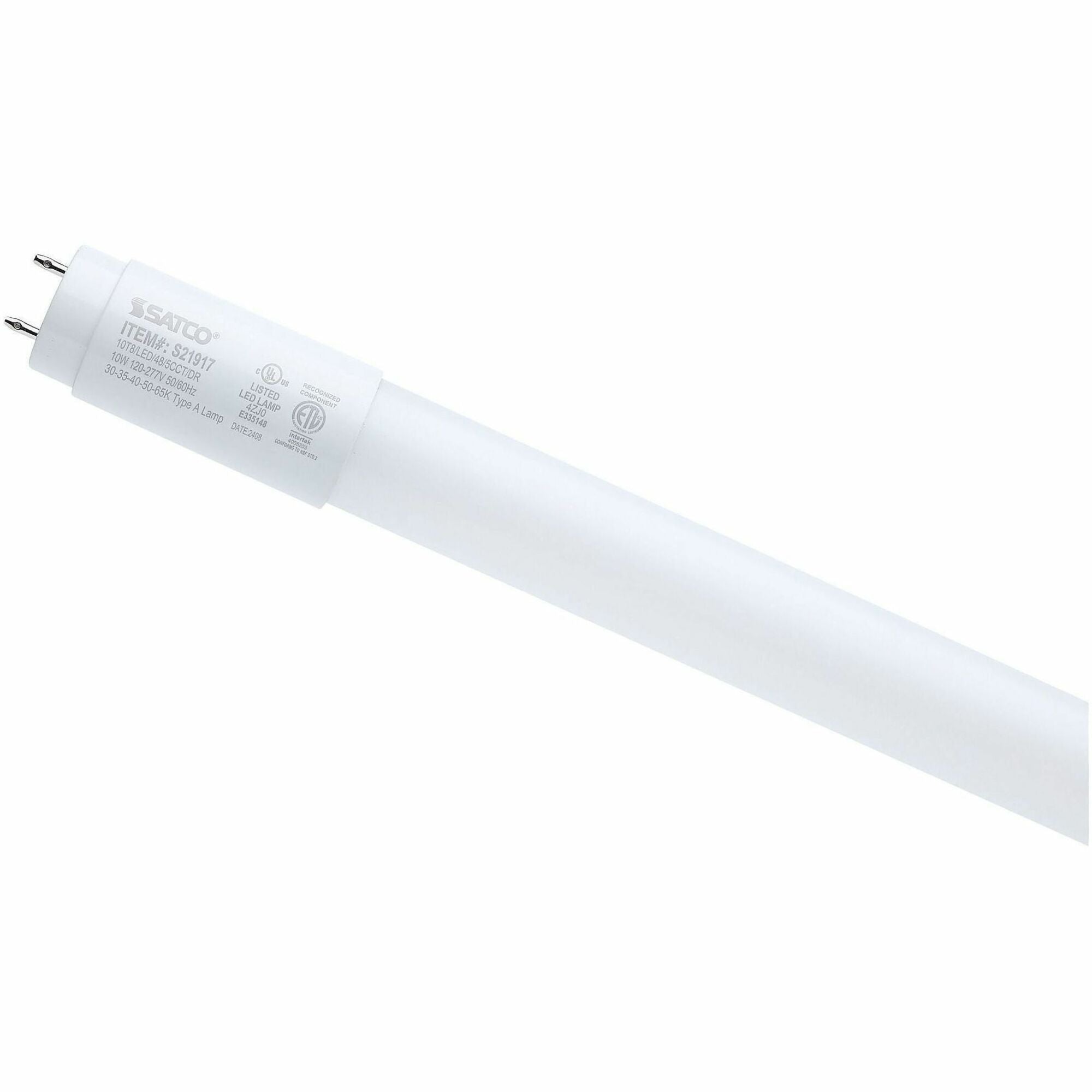 Satco LED Type-A T8 Tube Bulbs