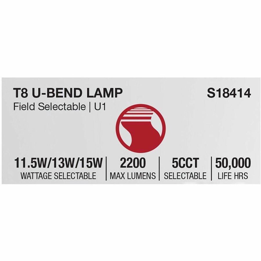Satco LED Filament U-Bend Bulb
