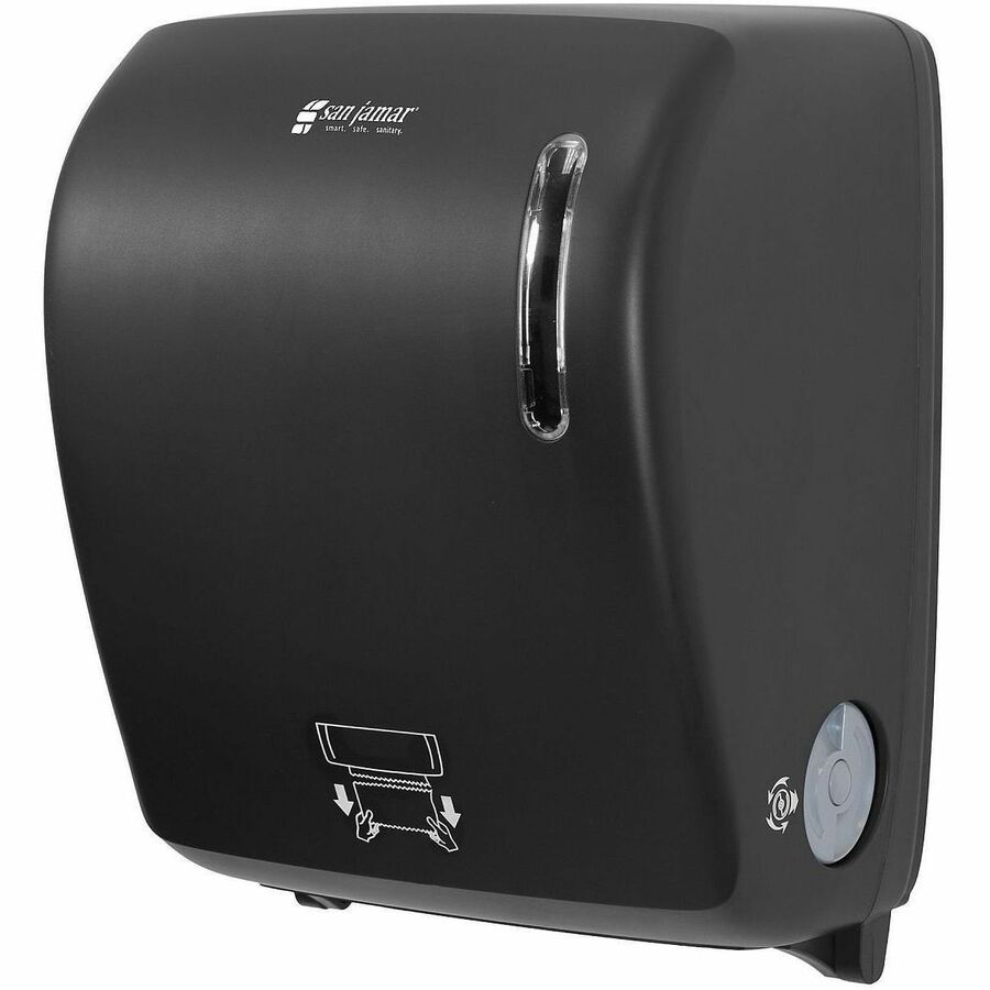 San Jamar Hands-Free Mechanical Towel Dispenser