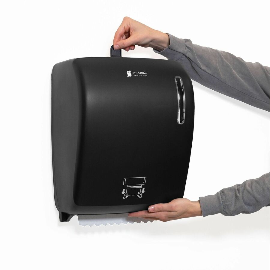 San Jamar Hands-Free Mechanical Towel Dispenser