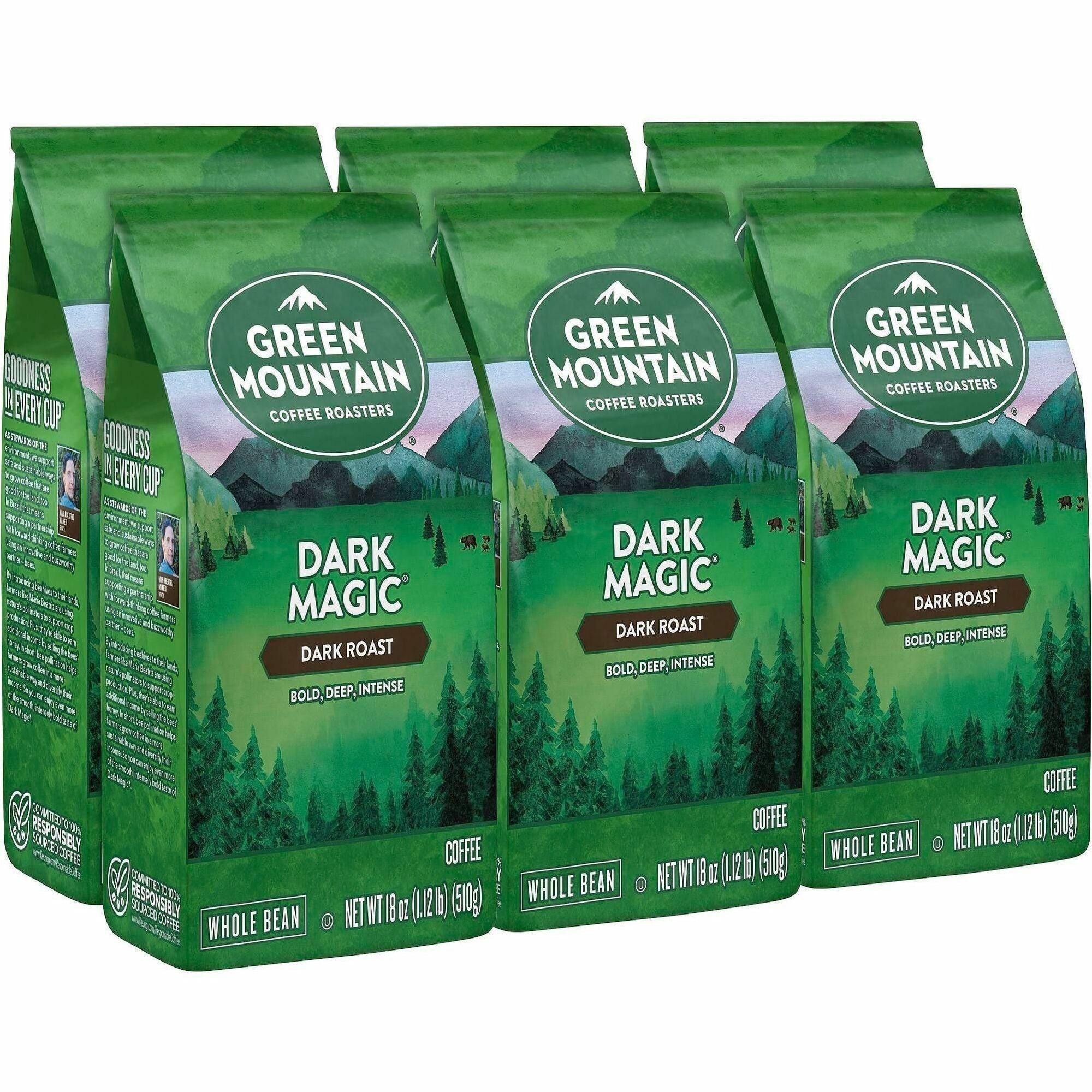 Green Mountain Coffee Whole Bean Dark Magic Whole Bean Coffee