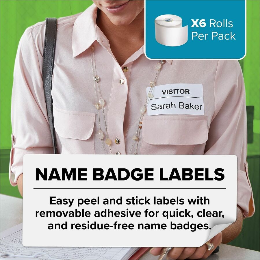 Dymo Multipurpose White Medium Labels