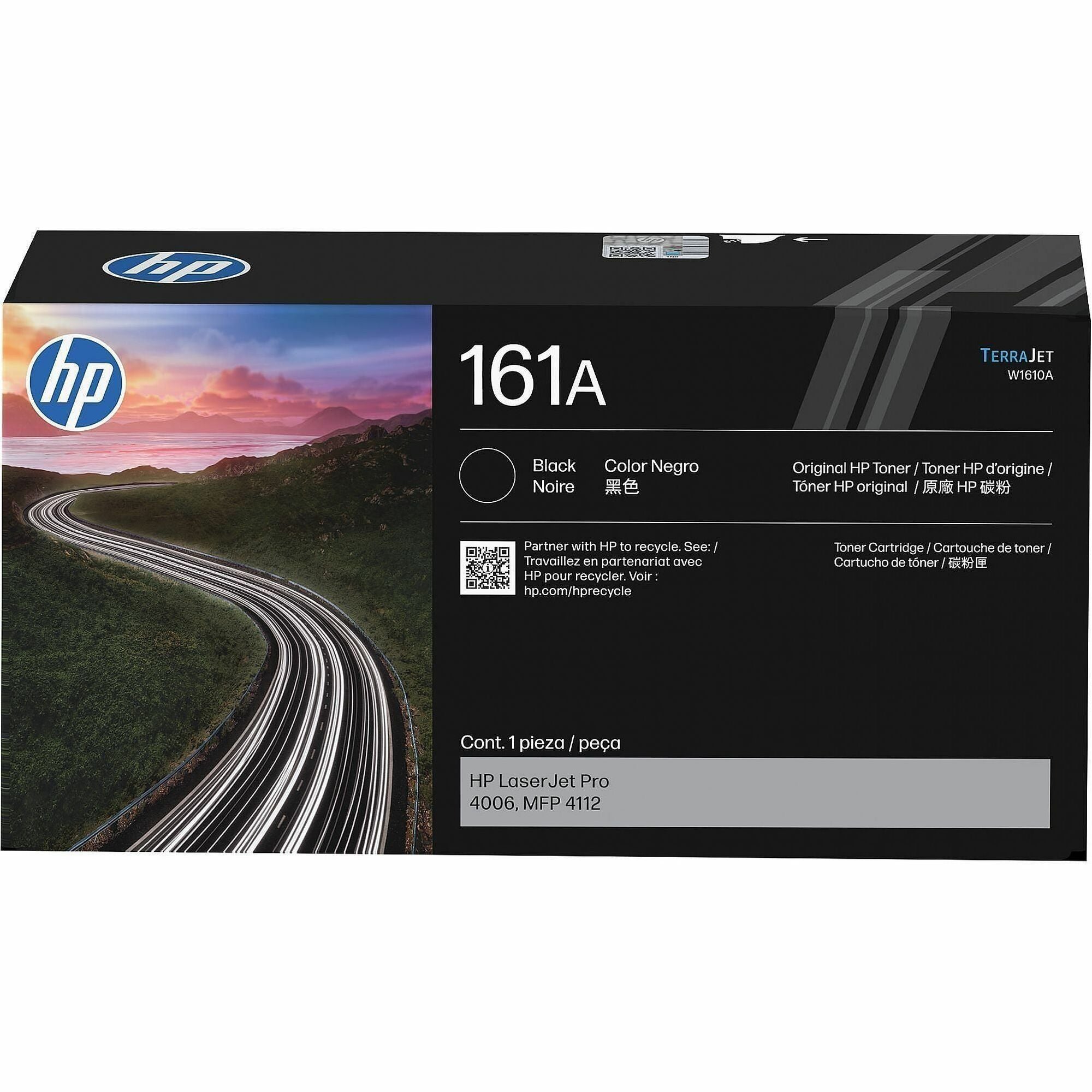 CRTG; TONER; HP 161; BLK