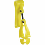 Ergodyne Squids 3425 Swiveling Glove Clip Holder, Lime, Acetal Copolymer and TPU, Swivel Design, Durable, Non-Conductive, Temperature-Resistant