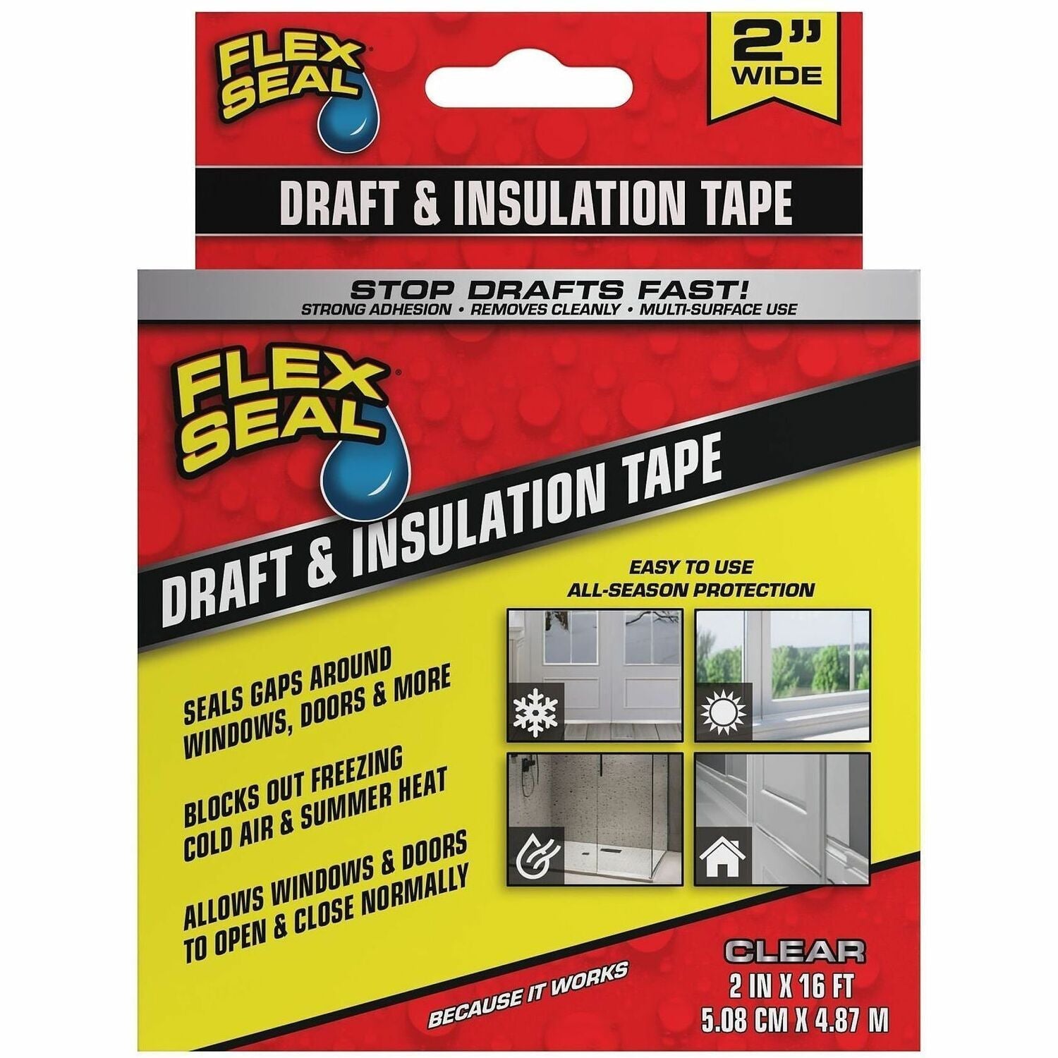TAPE;INSULATION;2X16;CLEAR