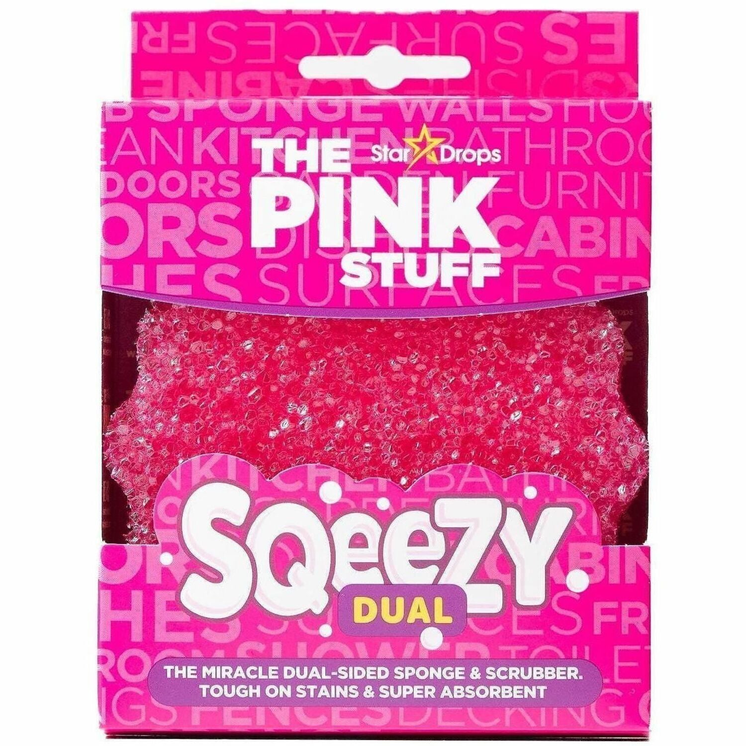 SCRUBBER;SPONGE;SQEEZY;DUAL