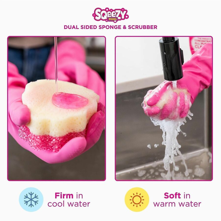 SCRUBBER;SPONGE;SQEEZY;DUAL