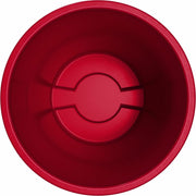 Sparta Bronco Round Waste Containers - Open Top - 44 gal Capacity - Round - Manual - 31.6" Height x 24.2" Width x 24.2" Depth - Plastic, Linear Low-Density Polyethylene (LLDPE) - Red - 1 Each