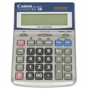 CALC;12 DGT;DSKTOP;TAX FUNC