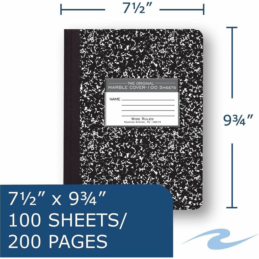 Roaring Spring Wide-ruled Composition Book