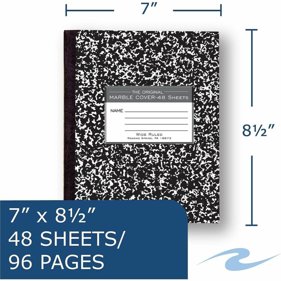Roaring Spring Tape Bound Composition Notebooks