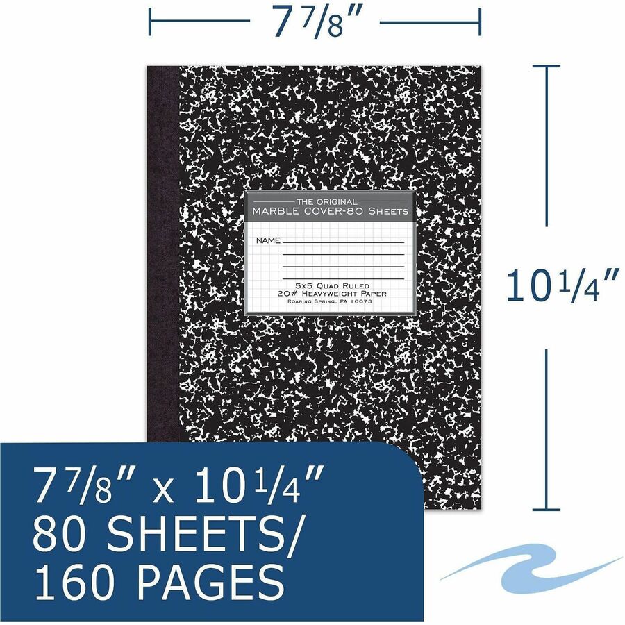 Roaring Spring Quad-Ruled Composition Notebooks