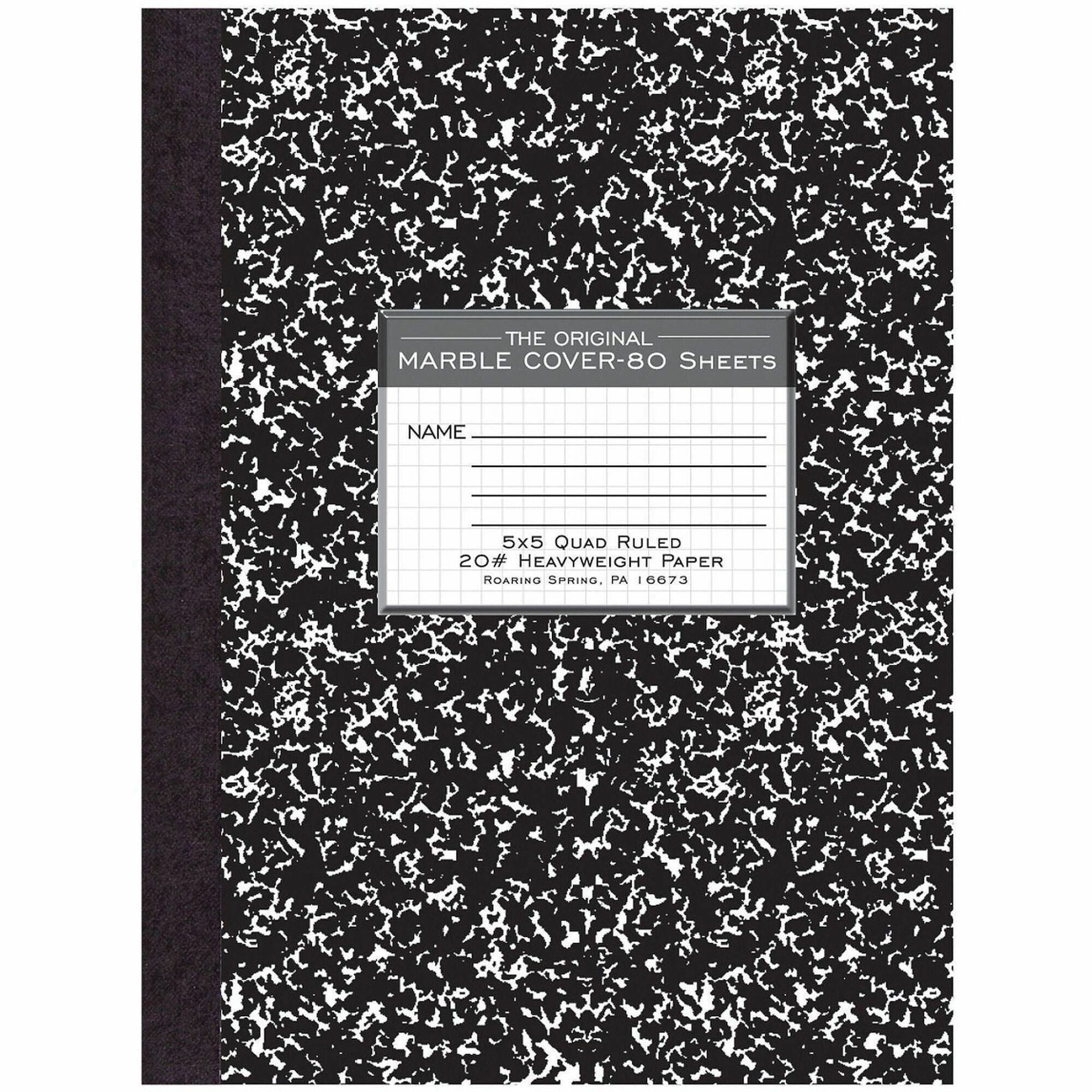Roaring Spring Quad-Ruled Composition Notebooks
