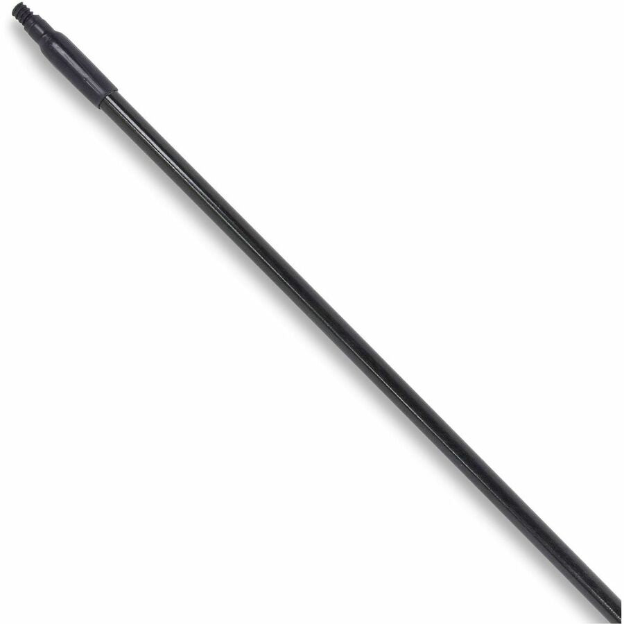 Sparta 60" Fiberglass Broom Handle - 60" Length x 1" Diameter - Black - Fiberglass, Polyester, Polypropylene - 1 Each