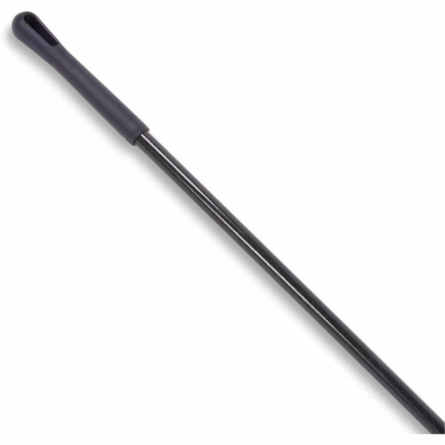 Sparta 60" Fiberglass Broom Handle - 60" Length x 1" Diameter - Black - Fiberglass, Polyester, Polypropylene - 1 Each