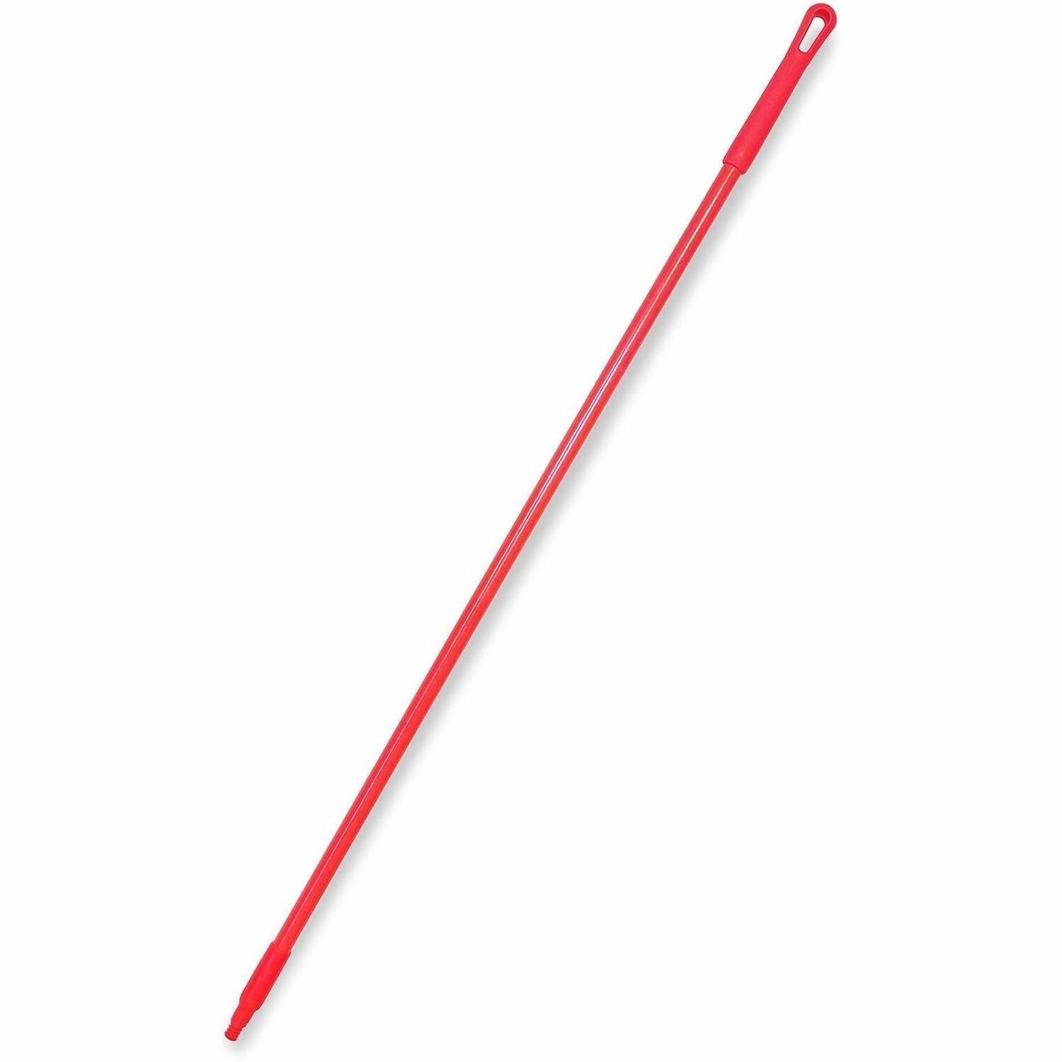 Sparta 60" Fiberglass Broom Handle - 60" Length x 1" Diameter - Red - Fiberglass, Polyester, Polypropylene - 1 Each