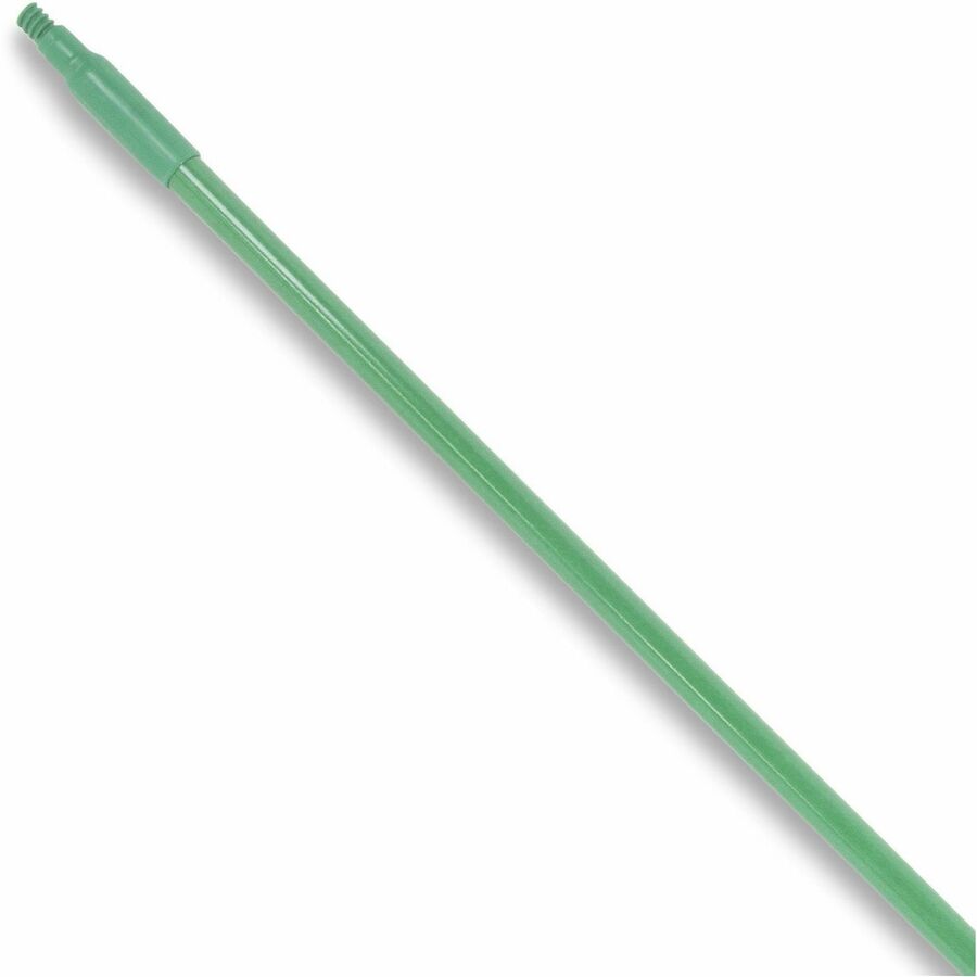 Sparta 60" Fiberglass Broom Handle - 60" Length x 1" Diameter - Green - Fiberglass, Polyester, Polypropylene - 1 Each
