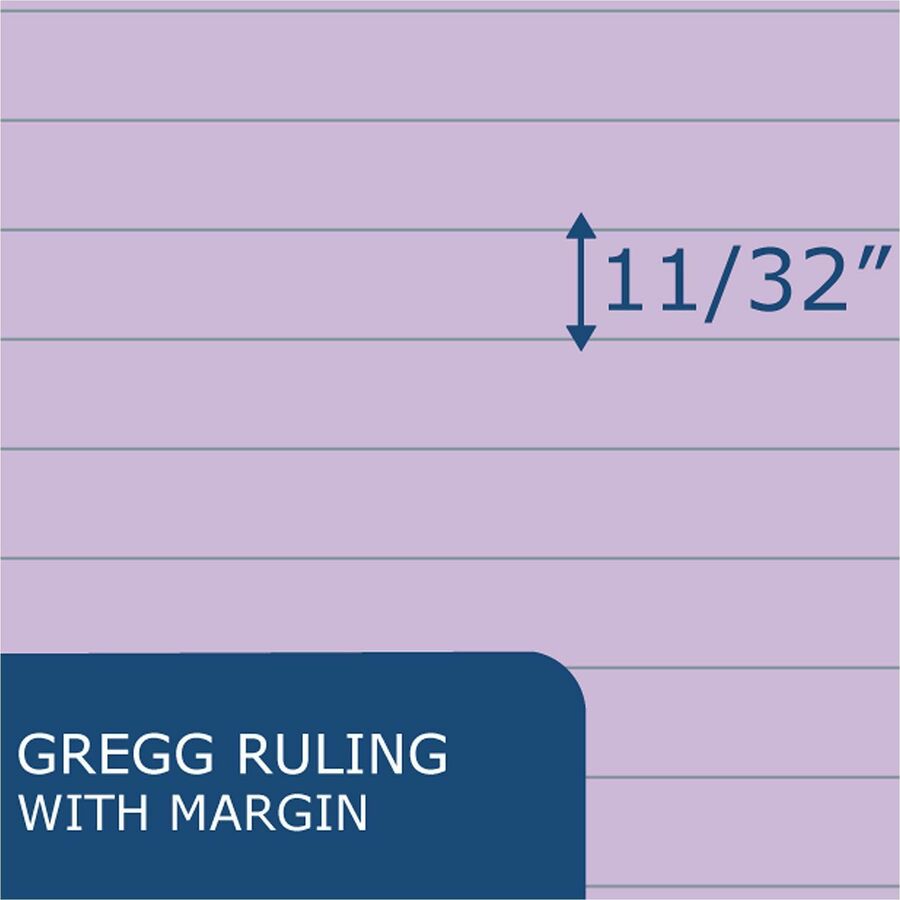 Roaring Spring Enviroshades Gregg-Ruled Steno Book