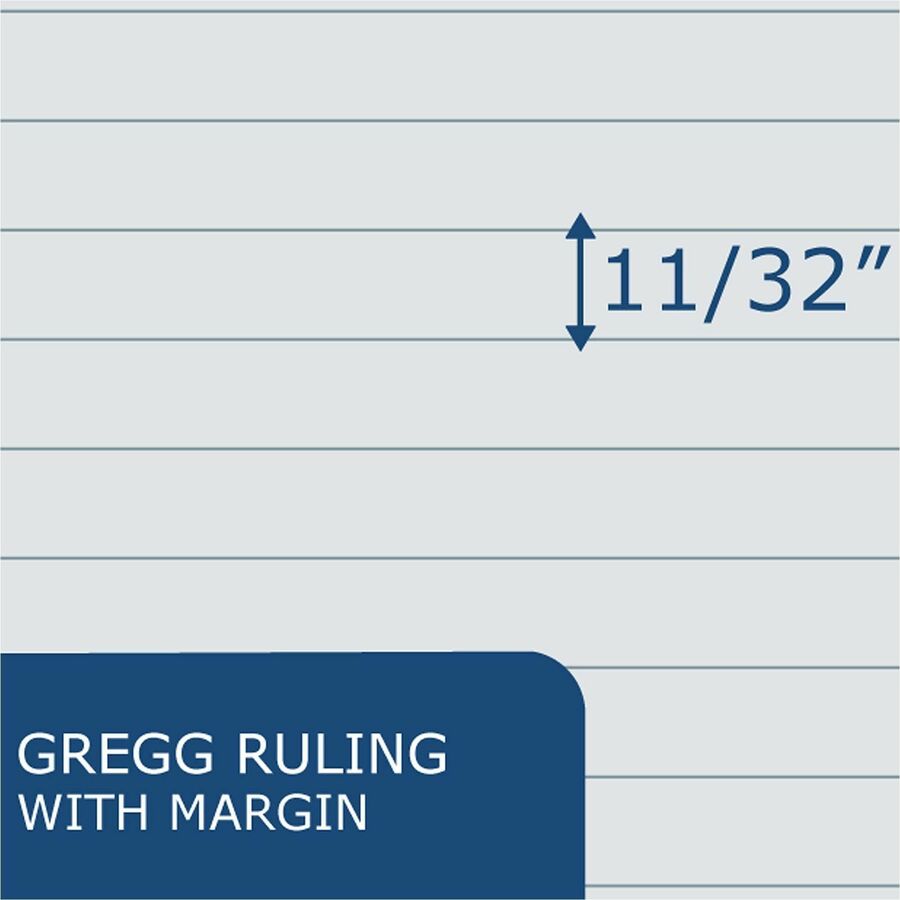 Roaring Spring Enviroshades Gregg-Ruled Steno Book