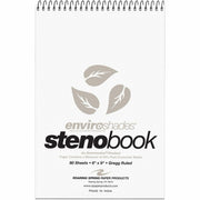 Roaring Spring Enviroshades Gregg-Ruled Steno Book