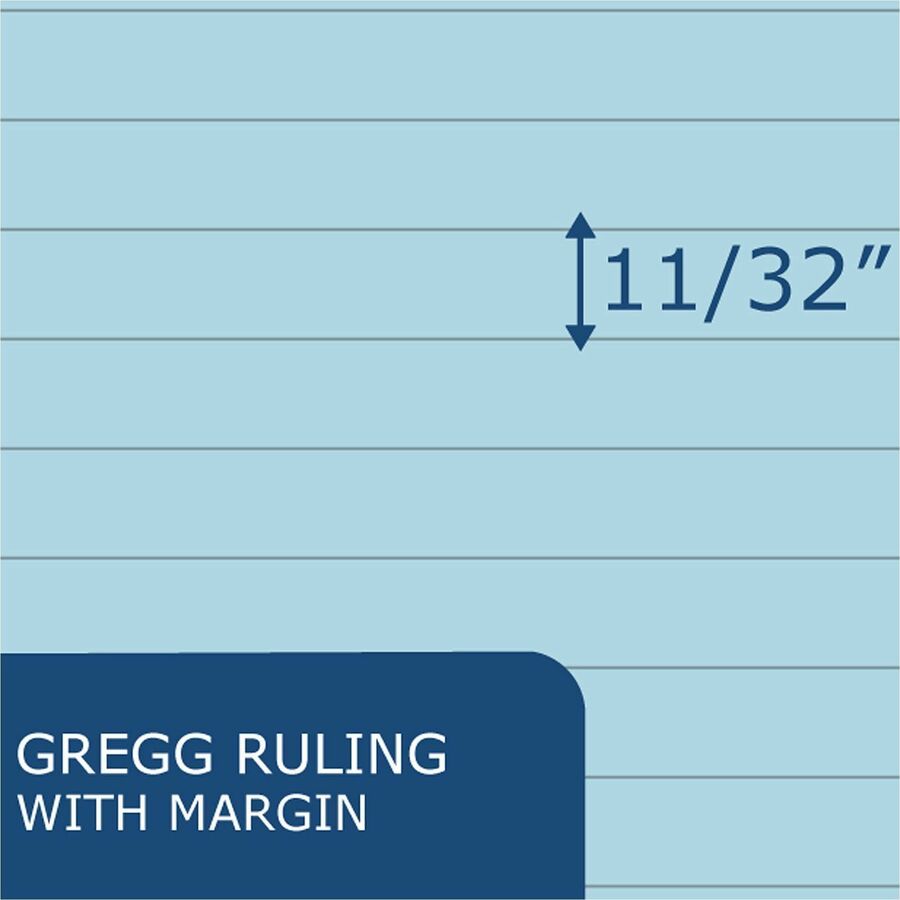 Roaring Spring Enviroshades Gregg-Ruled Steno Book