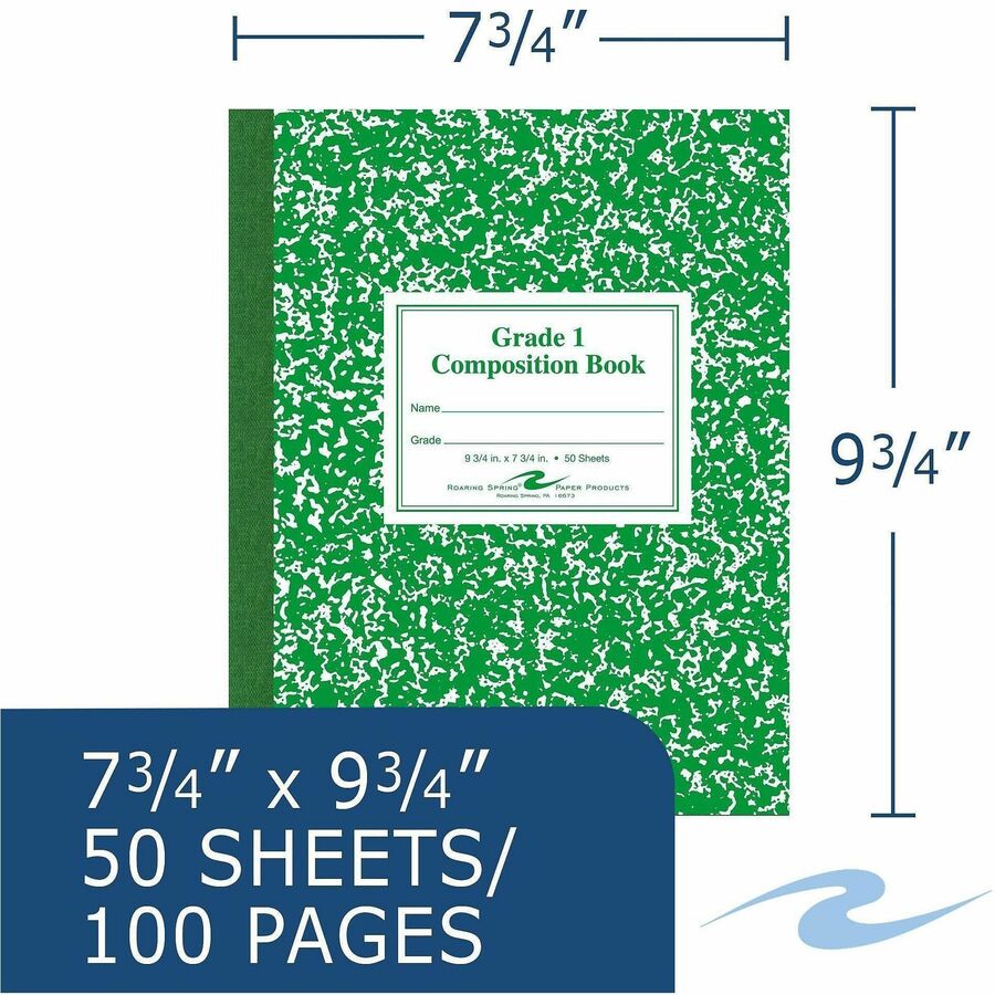 Roaring Spring First-grade Composition Books
