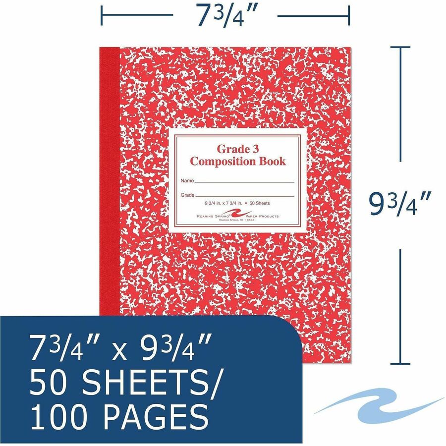 Roaring Spring First-grade Composition Books