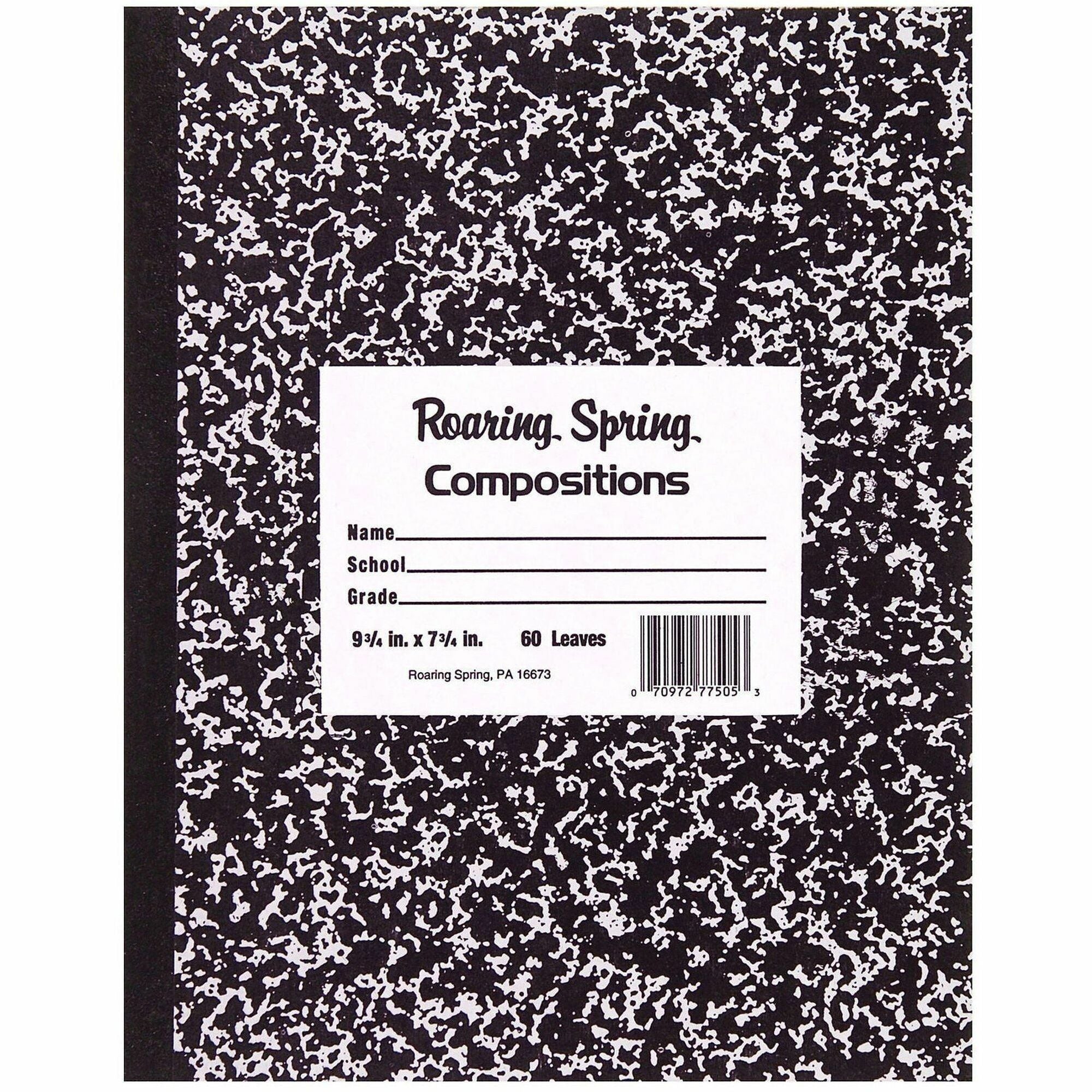 Roaring Spring Tape Bound Composition Notebooks