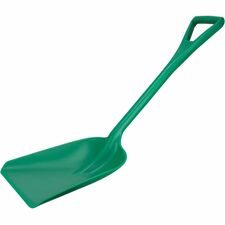 Sparta Food Service Sanitary Shovel - 36.2" Length - Green - Plastic, Polypropylene - 3 lb - Heavy Duty, Rust Proof, Unbreakable, Scratch Resistance, Bend Resistant, Easy to Clean - 1 Each