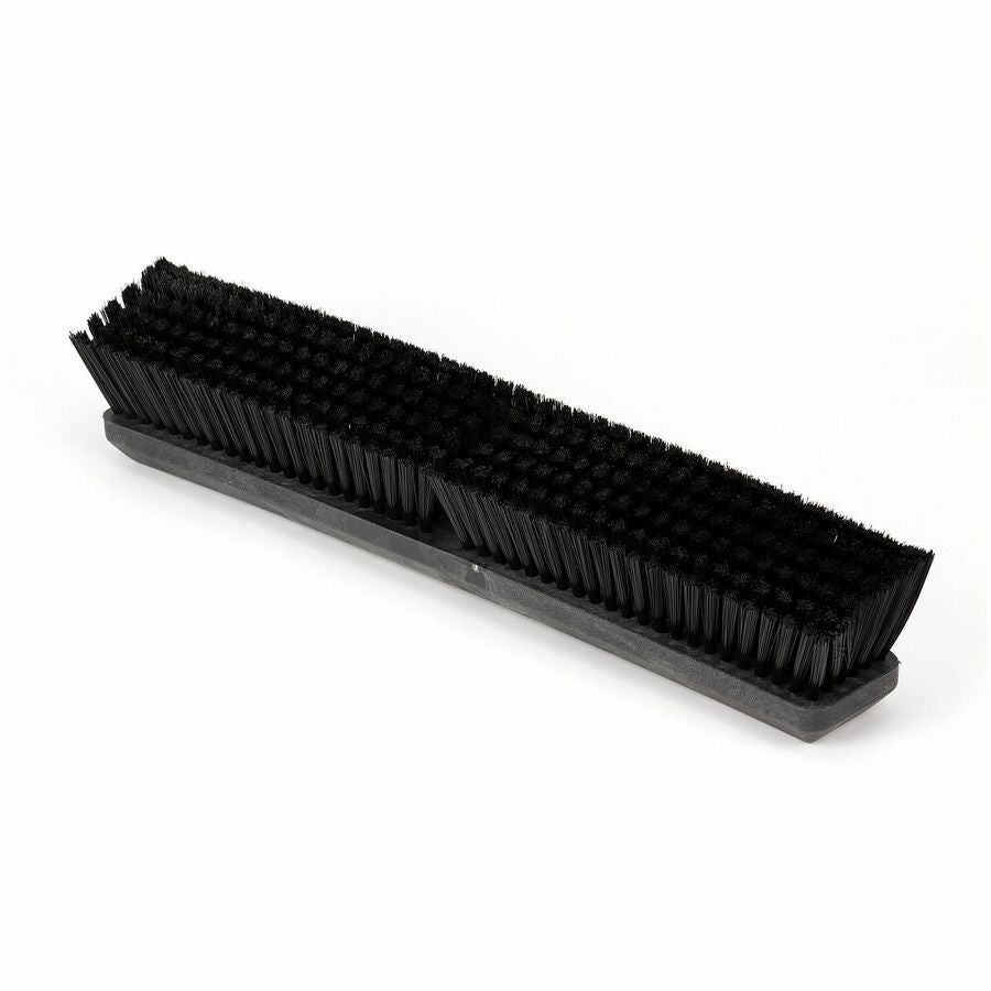 Sparta 8" Color-Coded Omni-Sweep Floor Sweep - 1.75" Polyester Bristle - 18" Overall Length - Black - 1 Each