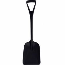 Sparta Food Service Sanitary Shovel - 36.2" Length - Black - Plastic, Polypropylene - 3 lb - Heavy Duty, Rust Proof, Unbreakable, Scratch Resistance, Bend Resistant, Easy to Clean - 1 Each
