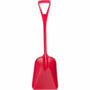 Sparta Food Service Sanitary Shovel - 36.2" Length - Red - Plastic, Polypropylene - 3 lb - Heavy Duty, Rust Proof, Unbreakable, Scratch Resistance, Bend Resistant, Easy to Clean - 1 Each